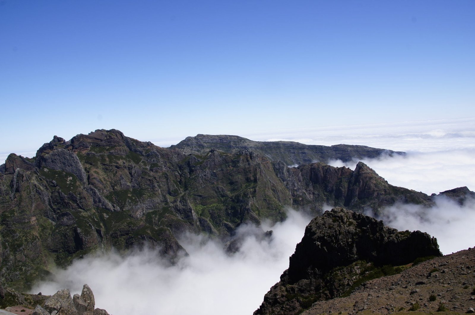 Hochgebirge auf Madeira