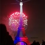 Der Eiffelturm am französischen Nationalfeiertag