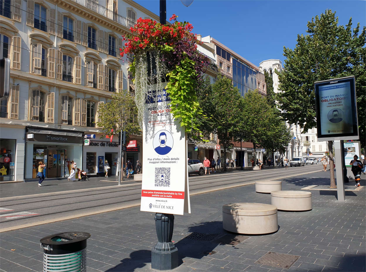 Neues aus Nizza, dem Corona-Risikogebiet in Frankreich