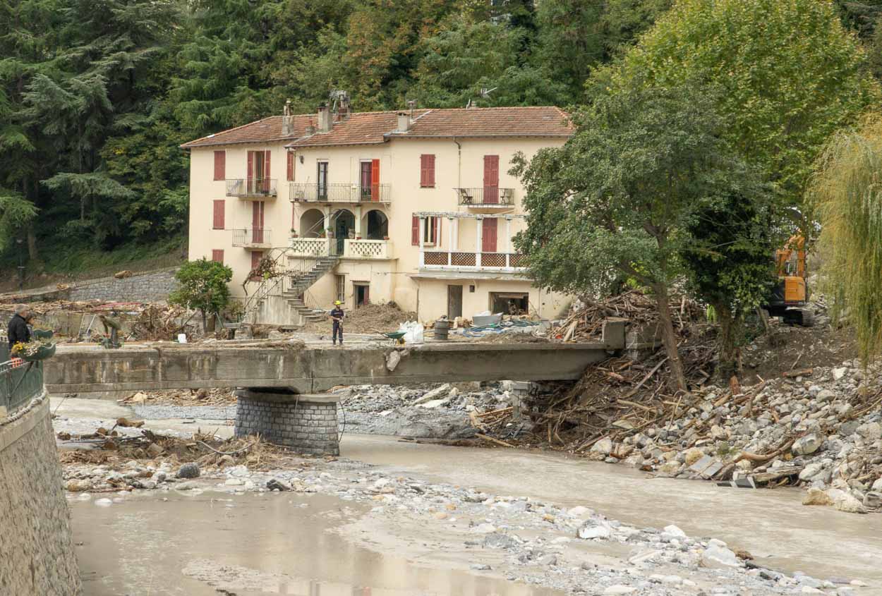 Schwere Unwetter in Südfrankreich 2020