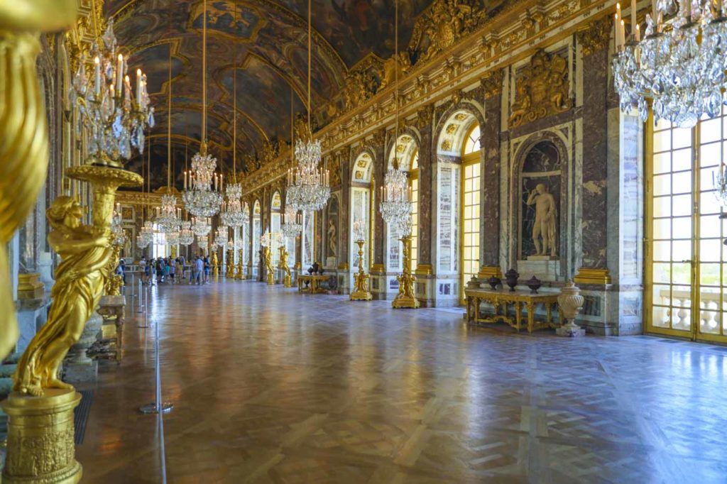 Saal in Versailles