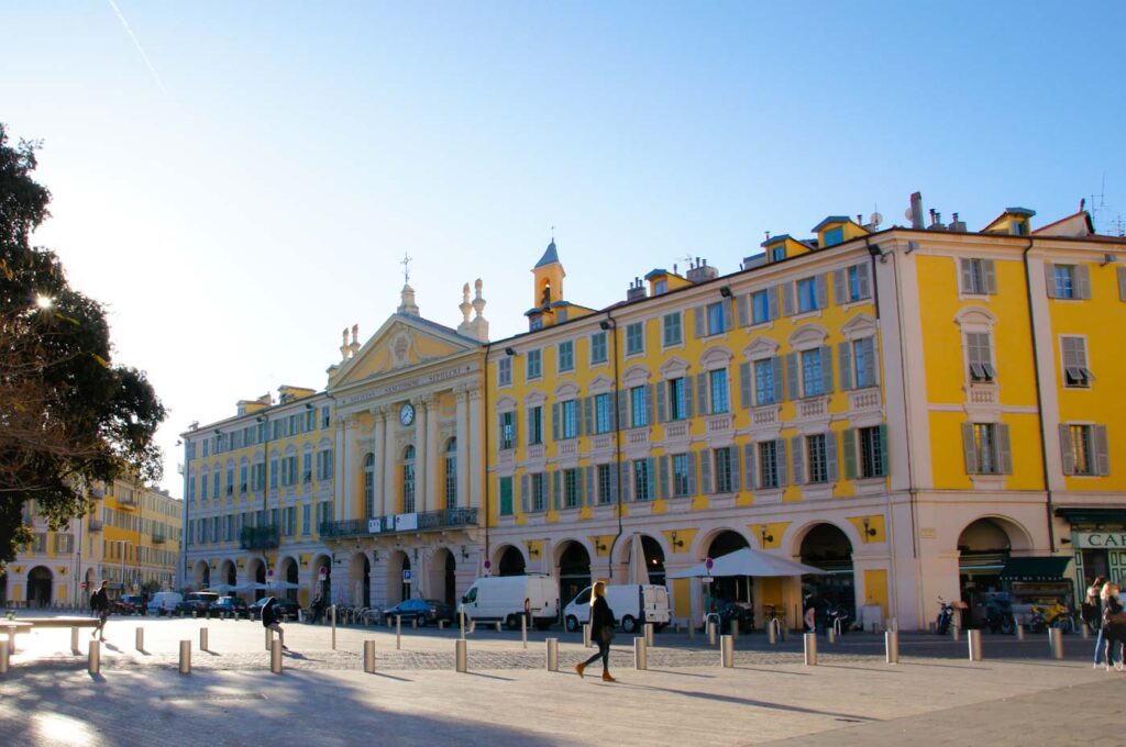 Place Garibaldi in Nizzas Altstadt