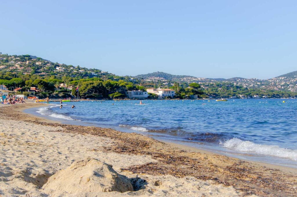 Strand von Nartelle in Sainte-Maxime