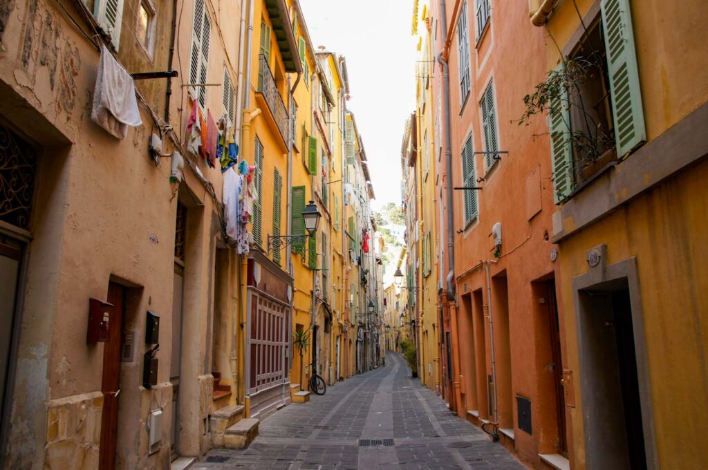 Gasse in Menton-Altstadt