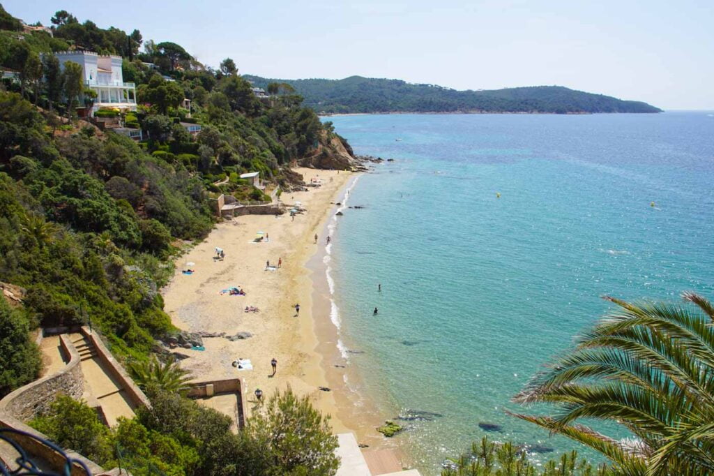 Saint-Tropez Strände: Die Badebucht Sylvabelle 